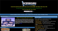 Desktop Screenshot of incenseguru.com